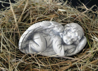 Grabengel Kreuz Grab Deko Grabschmuck Dekoration Stein Klassisch Statue